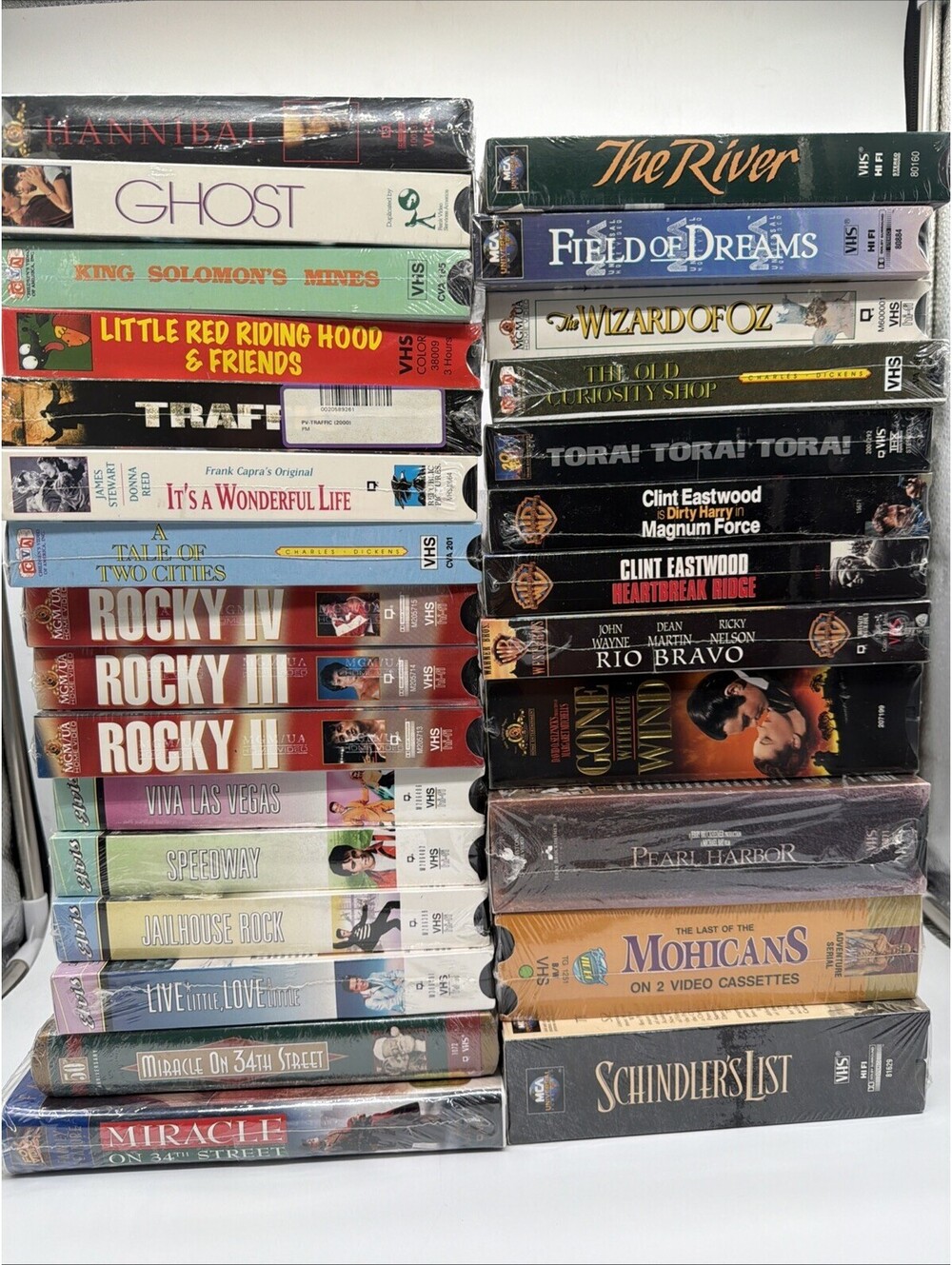Lot Of 28 VHS Tapes. Sealed Brand New